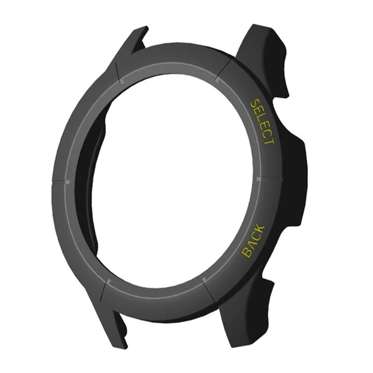 For Huami Amazfit Cheetah Pro Frame PC Cover Watch Protector+Yellow