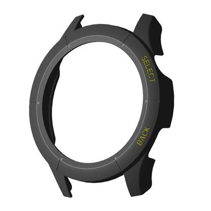 For Huami Amazfit Cheetah Pro Frame PC Cover Watch Protector+Yellow