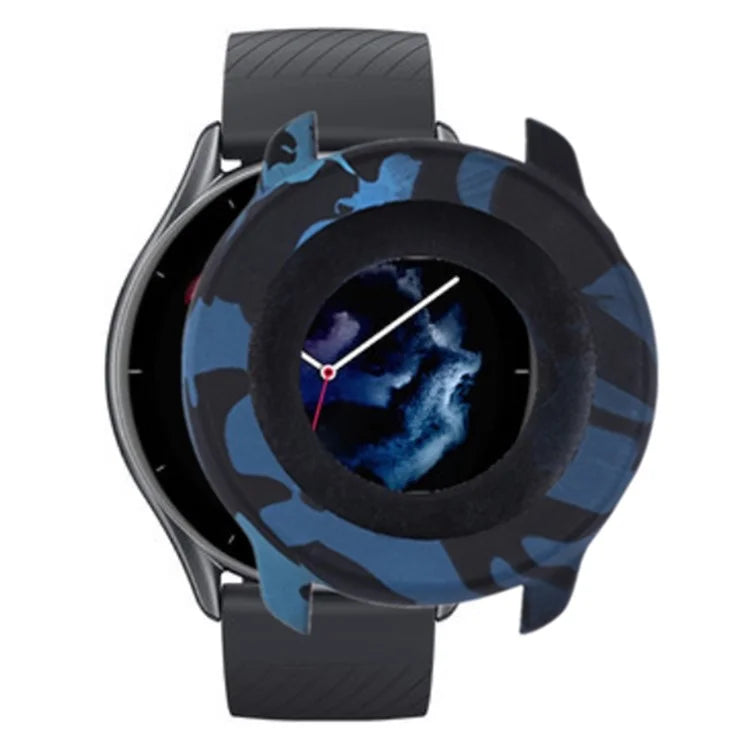 For Huami Amazfit GTR 3 / GTR 3 Pro / GTR 47mm Silicone Bumper Frame Hollowed Cover