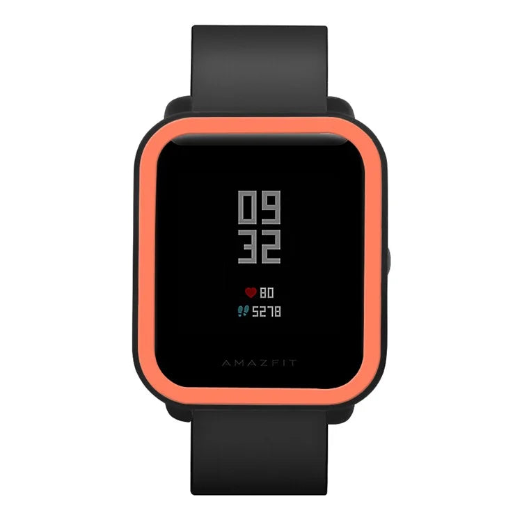 For Huami Amazfit Bip / Bip Lite Protective Edge Case Dual Color Silicone Watch Cover