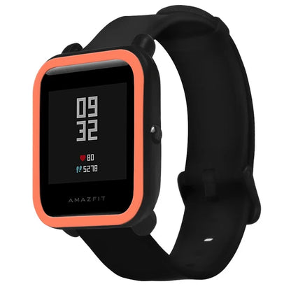 For Huami Amazfit Bip / Bip Lite Protective Edge Case Dual Color Silicone Watch Cover