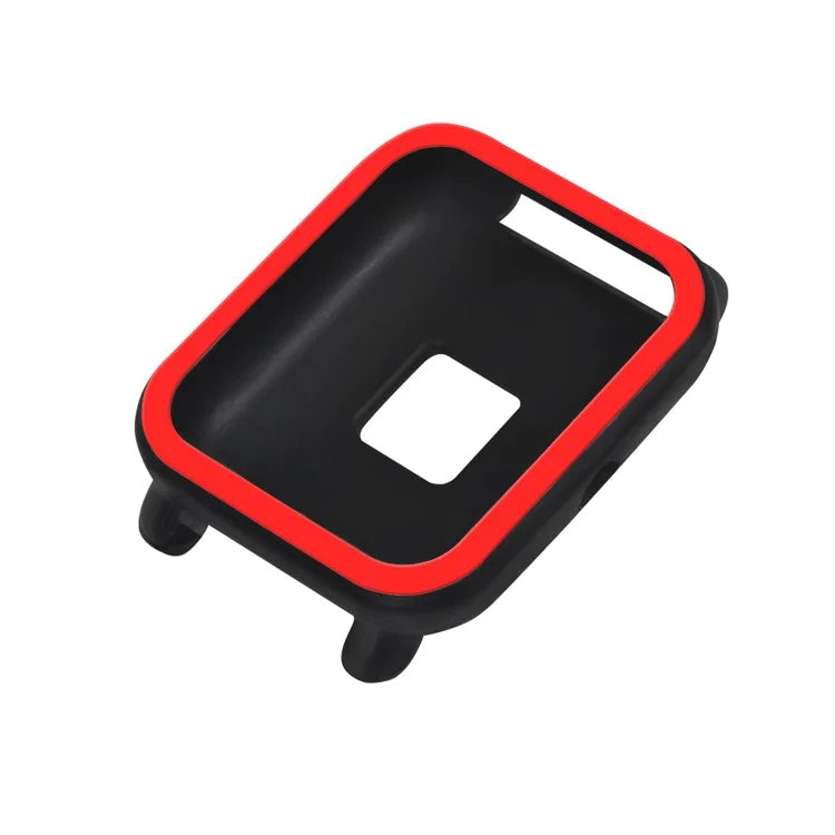 For Huami Amazfit Bip / Bip Lite Protective Edge Case Dual Color Silicone Watch Cover