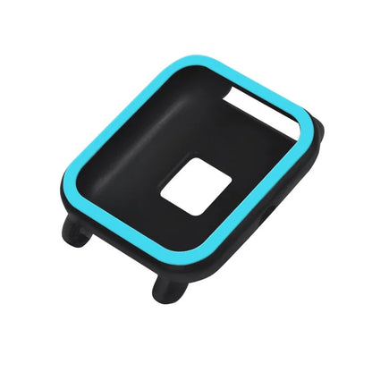 For Huami Amazfit Bip / Bip Lite Protective Edge Case Dual Color Silicone Watch Cover