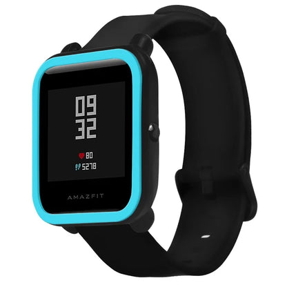 For Huami Amazfit Bip / Bip Lite Protective Edge Case Dual Color Silicone Watch Cover