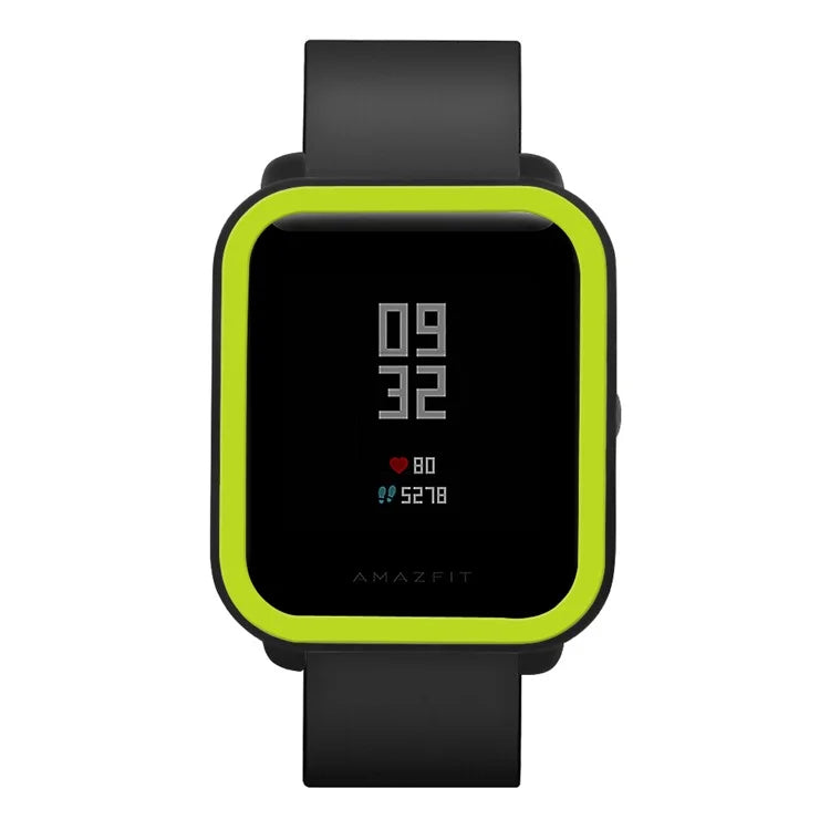 For Huami Amazfit Bip / Bip Lite Protective Edge Case Dual Color Silicone Watch Cover