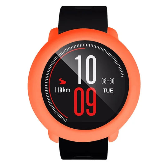 For Huami Amazfit Pace Silicone Protective Frame Soft Anti-Scratch Watch Cover