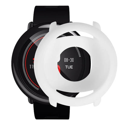 For Huami Amazfit Pace Silicone Protective Frame Soft Anti-Scratch Watch Cover