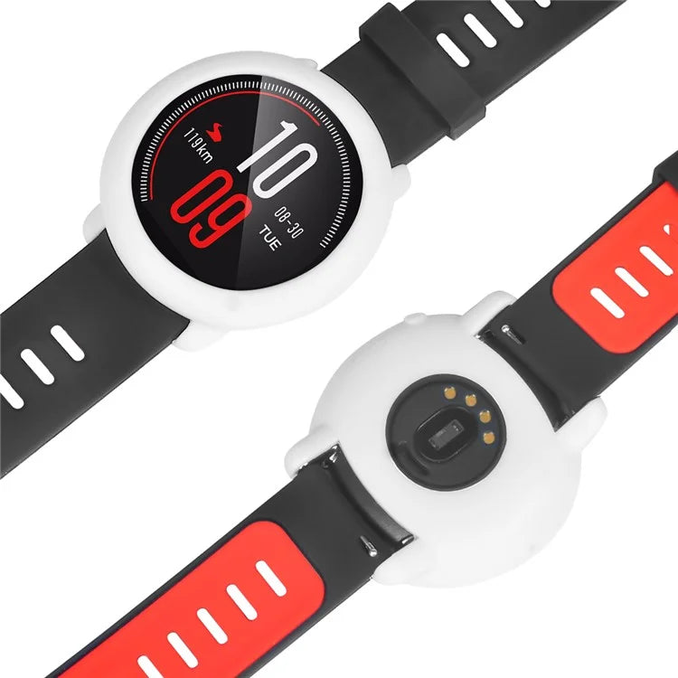 For Huami Amazfit Pace Silicone Protective Frame Soft Anti-Scratch Watch Cover