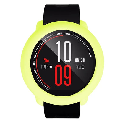 For Huami Amazfit Pace Silicone Protective Frame Soft Anti-Scratch Watch Cover