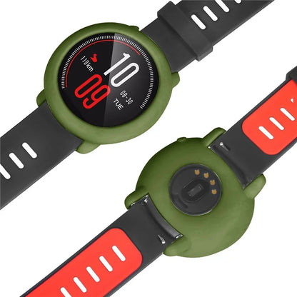 For Huami Amazfit Pace Silicone Protective Frame Soft Anti-Scratch Watch Cover