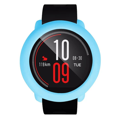 For Huami Amazfit Pace Silicone Protective Frame Soft Anti-Scratch Watch Cover