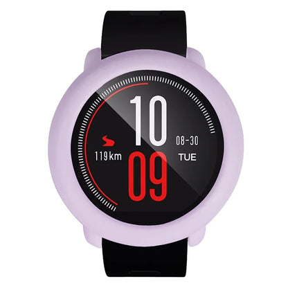 For Huami Amazfit Pace Silicone Protective Frame Soft Anti-Scratch Watch Cover