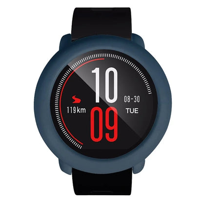 For Huami Amazfit Pace Silicone Protective Frame Soft Anti-Scratch Watch Cover
