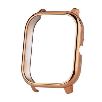 For Huami Amazfit GTS Bumper Frame Hollow Hard PC Electroplated Watch Case