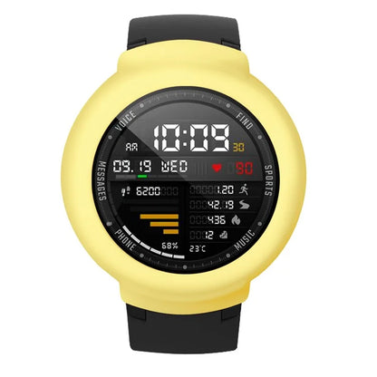 For Huami Amazfit Verge / Verge Lite Silicone Bumper Frame Hollowed Protective Cover