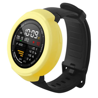 For Huami Amazfit Verge / Verge Lite Silicone Bumper Frame Hollowed Protective Cover