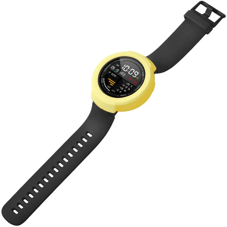 For Huami Amazfit Verge / Verge Lite Silicone Bumper Frame Hollowed Protective Cover