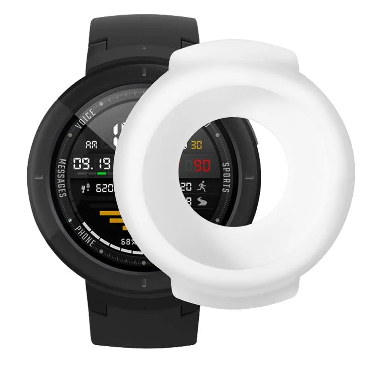 For Huami Amazfit Verge / Verge Lite Silicone Bumper Frame Hollowed Protective Cover