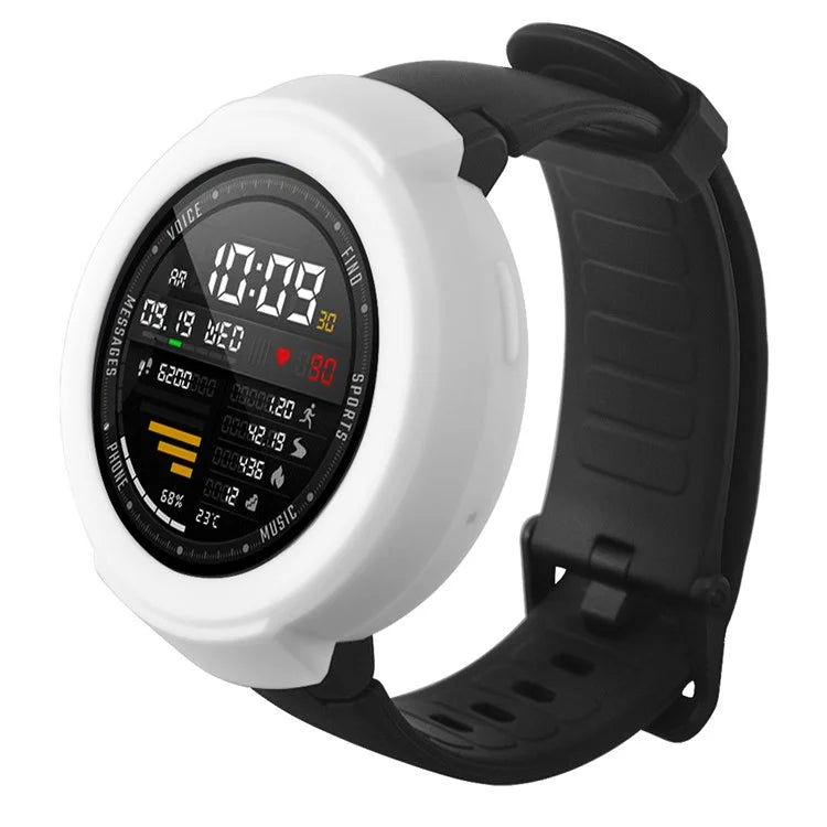 For Huami Amazfit Verge / Verge Lite Silicone Bumper Frame Hollowed Protective Cover