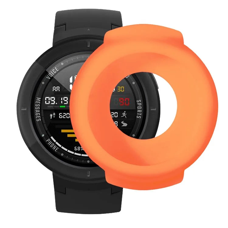 For Huami Amazfit Verge / Verge Lite Silicone Bumper Frame Hollowed Protective Cover