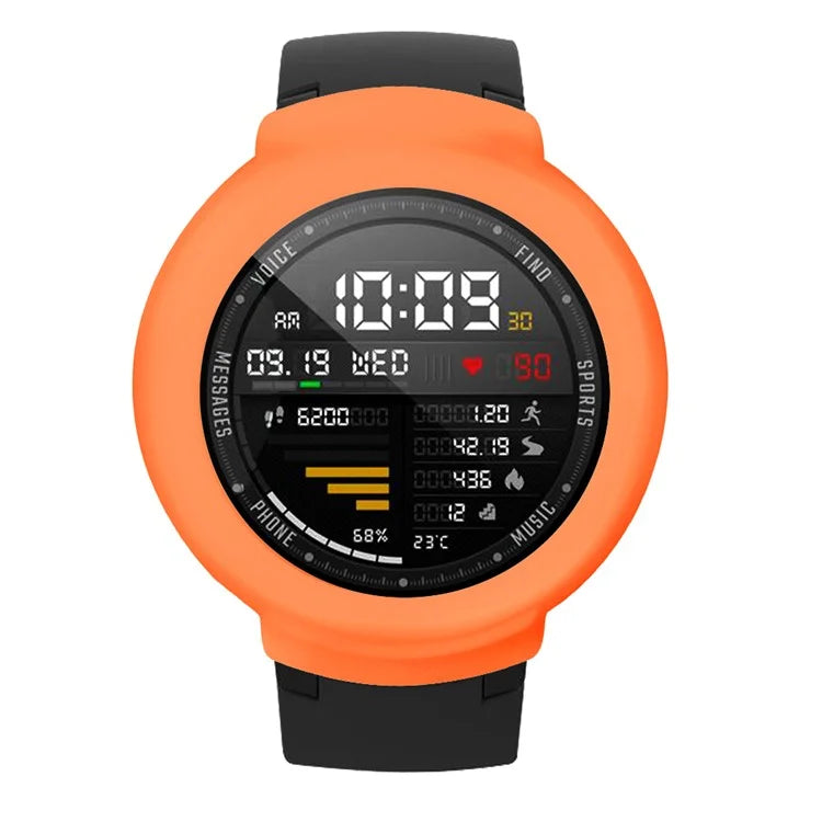 For Huami Amazfit Verge / Verge Lite Silicone Bumper Frame Hollowed Protective Cover