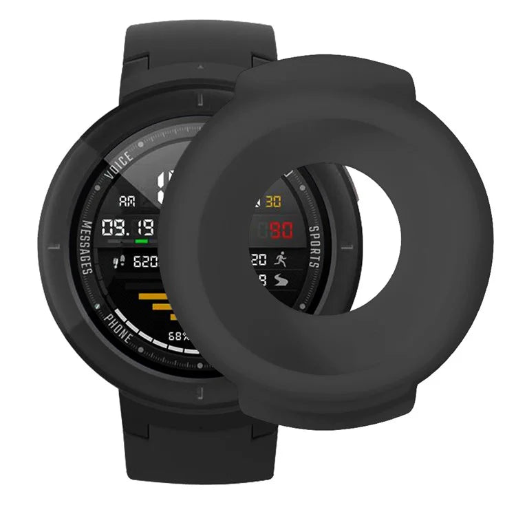For Huami Amazfit Verge / Verge Lite Silicone Bumper Frame Hollowed Protective Cover