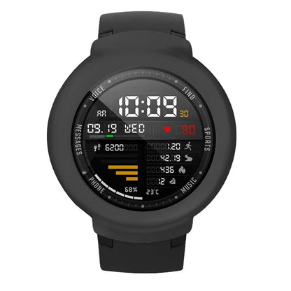 For Huami Amazfit Verge / Verge Lite Silicone Bumper Frame Hollowed Protective Cover