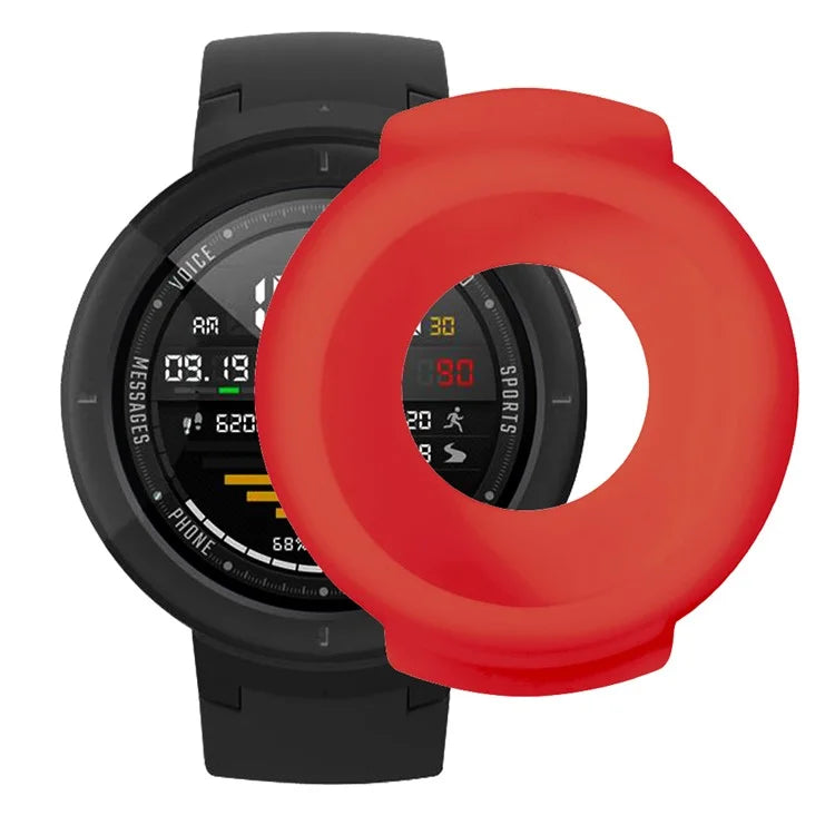 For Huami Amazfit Verge / Verge Lite Silicone Bumper Frame Hollowed Protective Cover