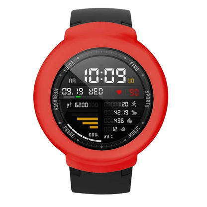 For Huami Amazfit Verge / Verge Lite Silicone Bumper Frame Hollowed Protective Cover