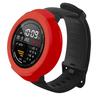 For Huami Amazfit Verge / Verge Lite Silicone Bumper Frame Hollowed Protective Cover