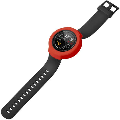 For Huami Amazfit Verge / Verge Lite Silicone Bumper Frame Hollowed Protective Cover