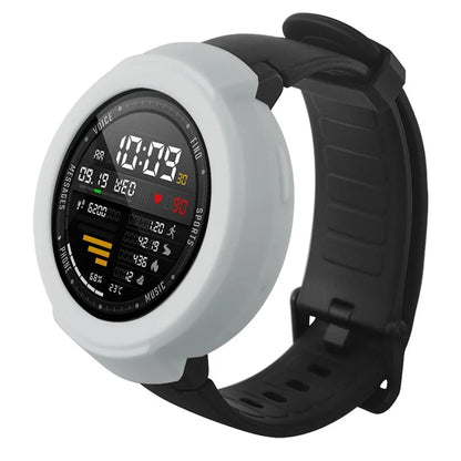 For Huami Amazfit Verge / Verge Lite Silicone Bumper Frame Hollowed Protective Cover