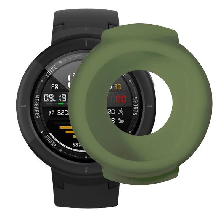 For Huami Amazfit Verge / Verge Lite Silicone Bumper Frame Hollowed Protective Cover