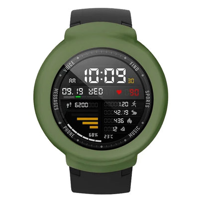 For Huami Amazfit Verge / Verge Lite Silicone Bumper Frame Hollowed Protective Cover