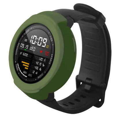 For Huami Amazfit Verge / Verge Lite Silicone Bumper Frame Hollowed Protective Cover