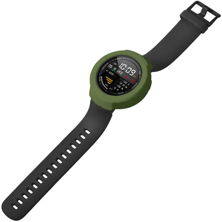 For Huami Amazfit Verge / Verge Lite Silicone Bumper Frame Hollowed Protective Cover