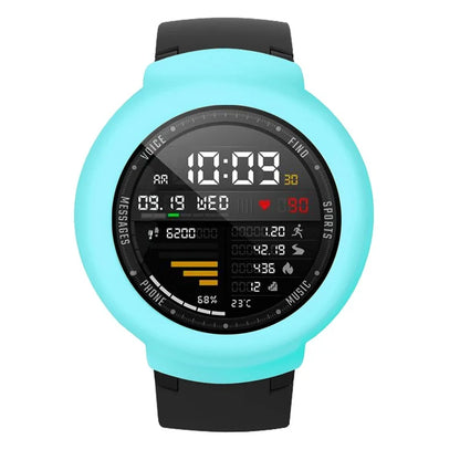 For Huami Amazfit Verge / Verge Lite Silicone Bumper Frame Hollowed Protective Cover