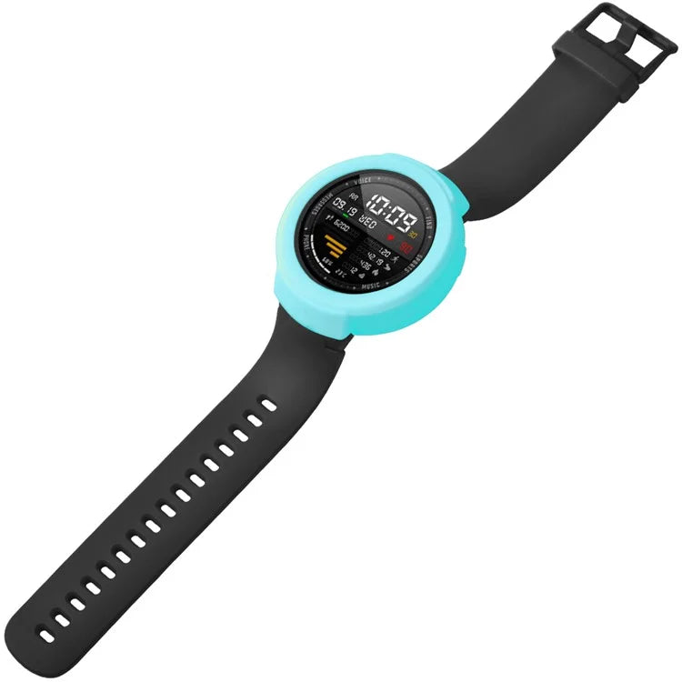 For Huami Amazfit Verge / Verge Lite Silicone Bumper Frame Hollowed Protective Cover