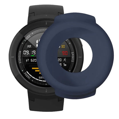For Huami Amazfit Verge / Verge Lite Silicone Bumper Frame Hollowed Protective Cover