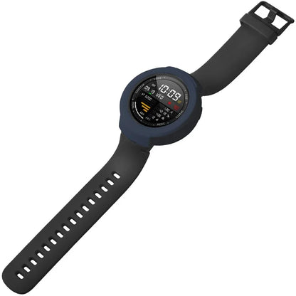 For Huami Amazfit Verge / Verge Lite Silicone Bumper Frame Hollowed Protective Cover