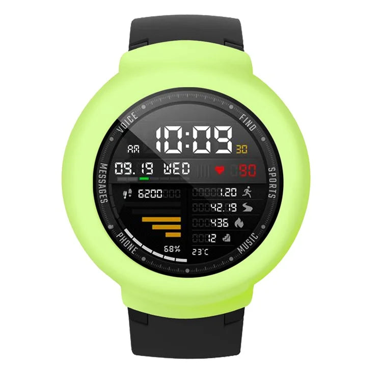 For Huami Amazfit Verge / Verge Lite Silicone Bumper Frame Hollowed Protective Cover