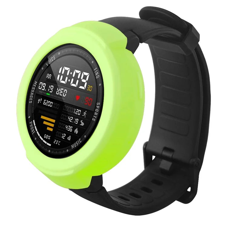 For Huami Amazfit Verge / Verge Lite Silicone Bumper Frame Hollowed Protective Cover