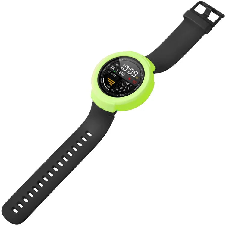 For Huami Amazfit Verge / Verge Lite Silicone Bumper Frame Hollowed Protective Cover