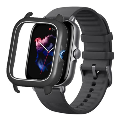For Huami Amazfit GTS3 Protective Cover Frame Hard PC Hollow Watch Case
