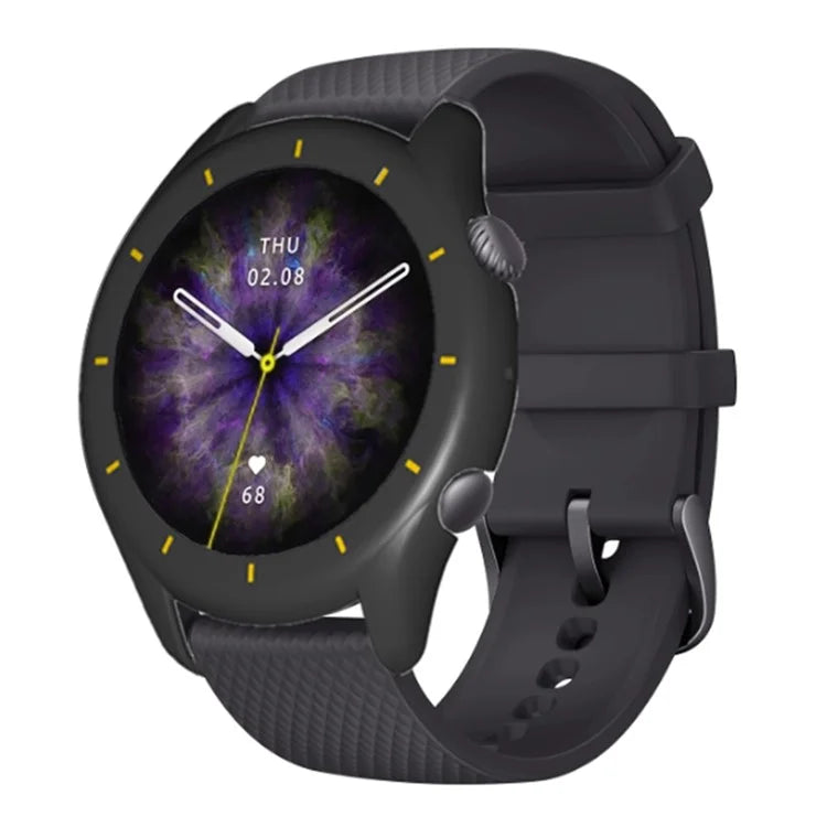 For Huami Amazfit GTR 3 / GTR 3 Pro Watch Case Hollow Hard PC Shockproof Cover Frame