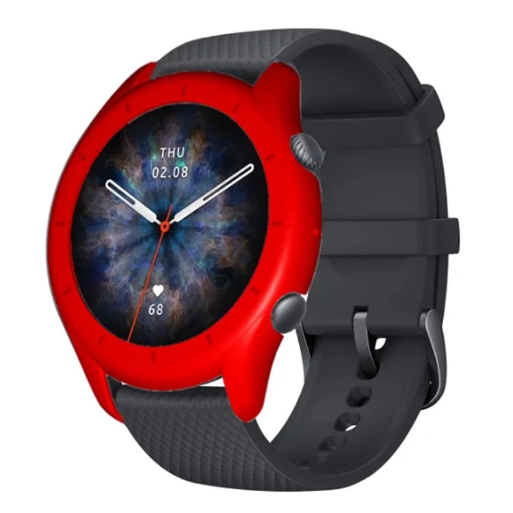 For Huami Amazfit GTR 3 / GTR 3 Pro Watch Case Hollow Hard PC Shockproof Cover Frame