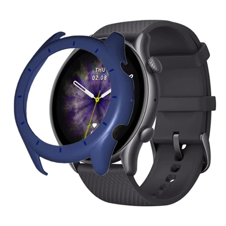 For Huami Amazfit GTR 3 / GTR 3 Pro Watch Case Hollow Hard PC Shockproof Cover Frame