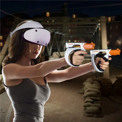 DEVASO Compatible with Sony PS VR2 Pistol Grip Case Gun Stock VR Headset Accessories