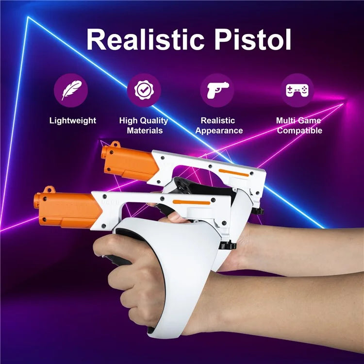 DEVASO Compatible with Sony PS VR2 Pistol Grip Case Gun Stock VR Headset Accessories