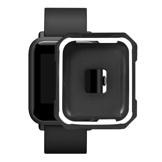 For Huami Amazfit Bip / Bip Lite Watch Case TPU Dual Color Protective Cover